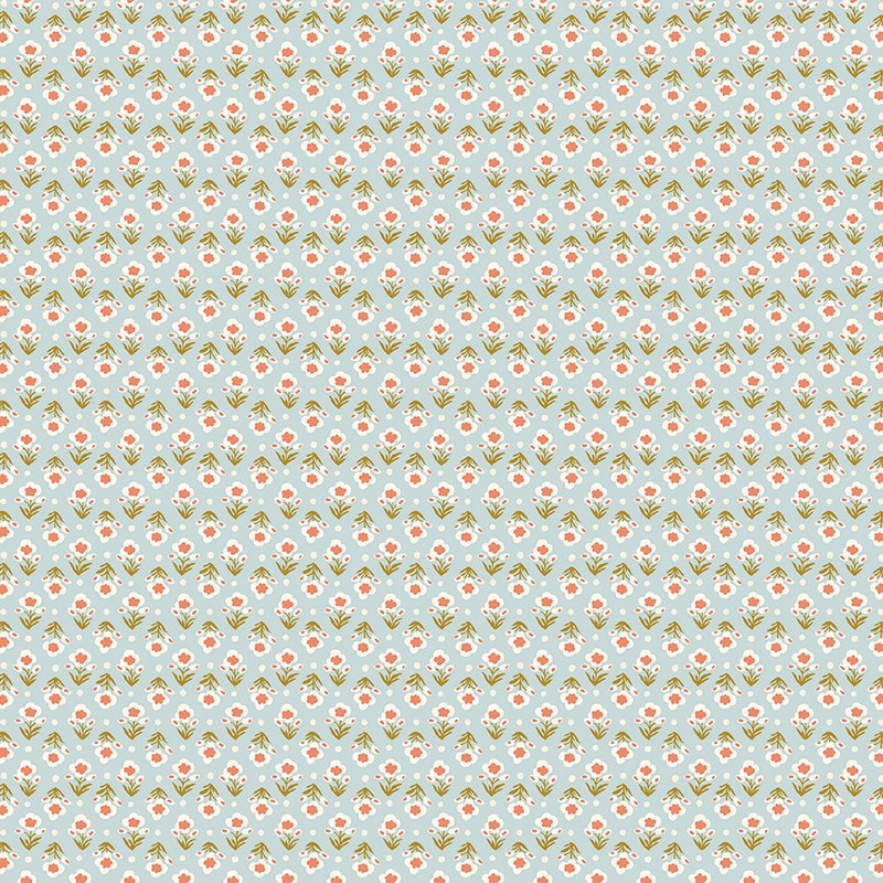 Posy Breeze B-Half Yard 18"x44" & Full yard 36"x44"