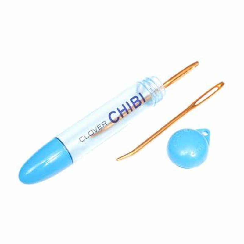 Darning Needle Set - Jumbo Bent Tips in Blue Tube