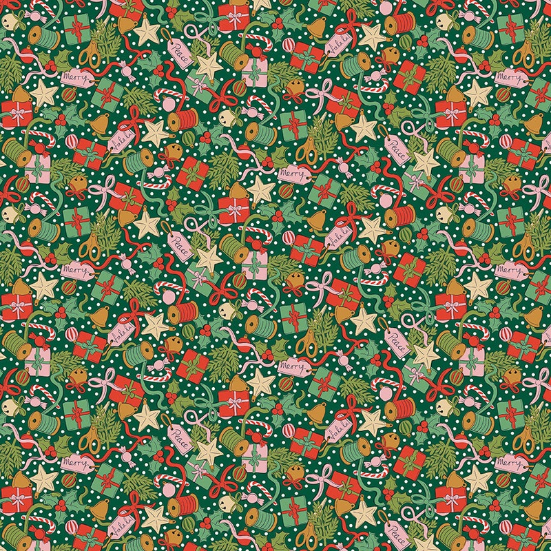 Festive Gifting A-Half Yard 18"x44" & Full yard 36"x44"