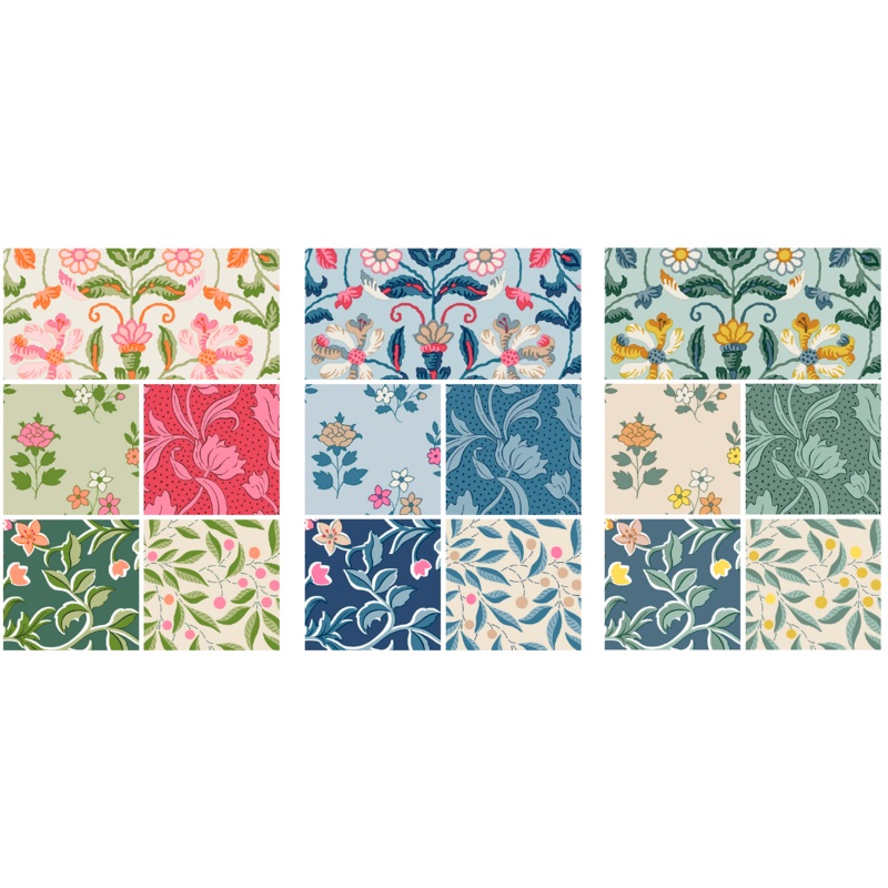 Liberty Craft garden 5 charm pack *Pre-Order*