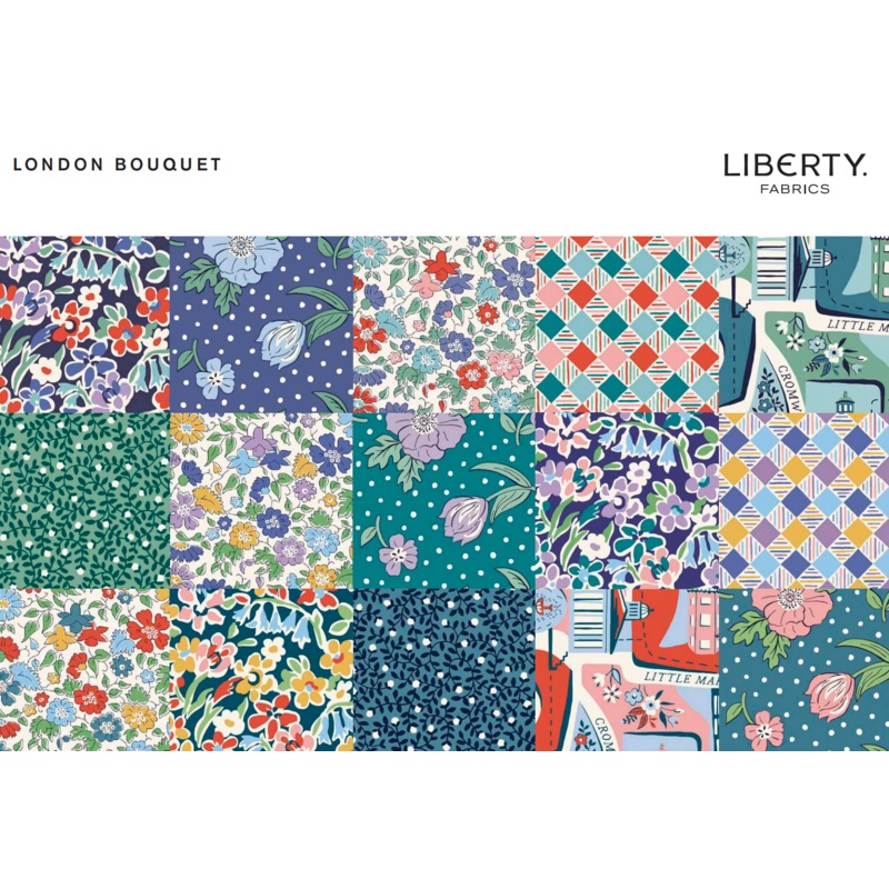 Liberty London Bouquet 5 charm pack