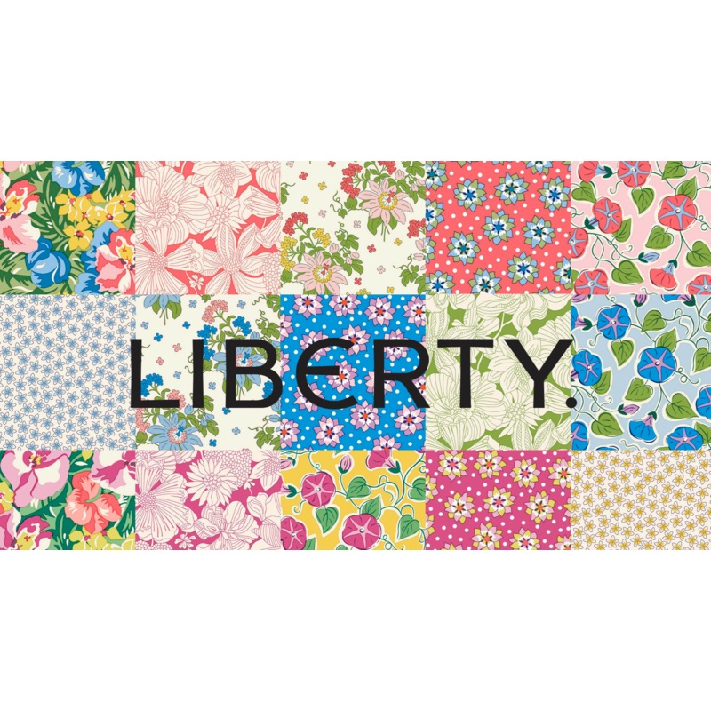 Liberty Postcards From Paradise 10 charm pack