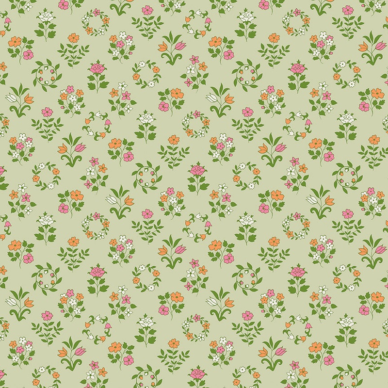 Mary's Embroidery A-Half Yard 18"x44" & Full yard 36"x44"