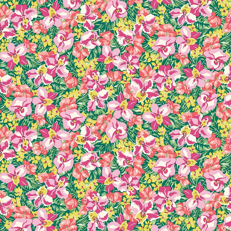Orchid Tumble B-Half Yard 18"x44" & Full yard 36"x44"