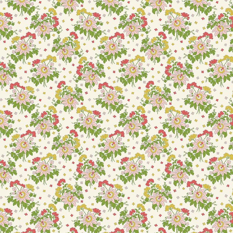 Passionflower Sway A-Half Yard 18"x44" & Full yard 36"x44"