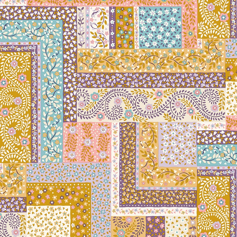 Patchwork Scarves C-Half Yard 18"x44" & Full yard 36"x44"