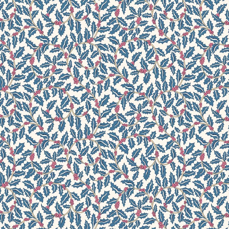 Swirling Holly C-Half Yard 18"x44" & Full yard 36"x44"