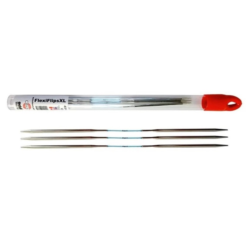 Addi 10 Flexiflips XL - Basic in Red Tube