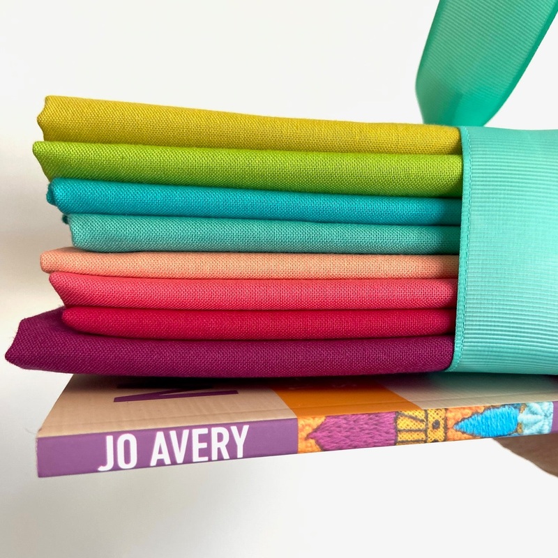 Jo Avery bundle- 8 half yards.