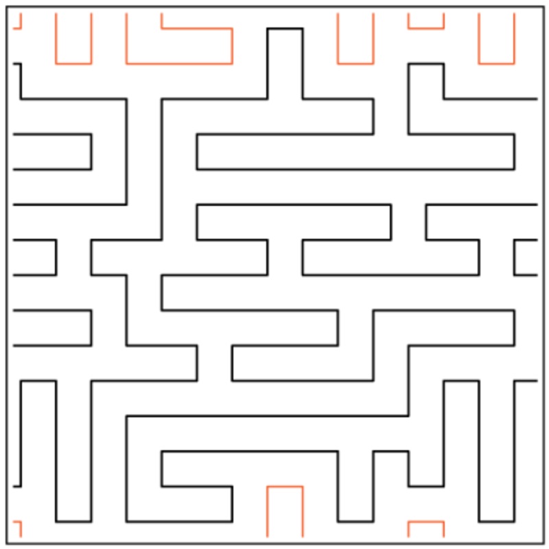 Maze Craze Meander UE - 12 Paper Pantograph