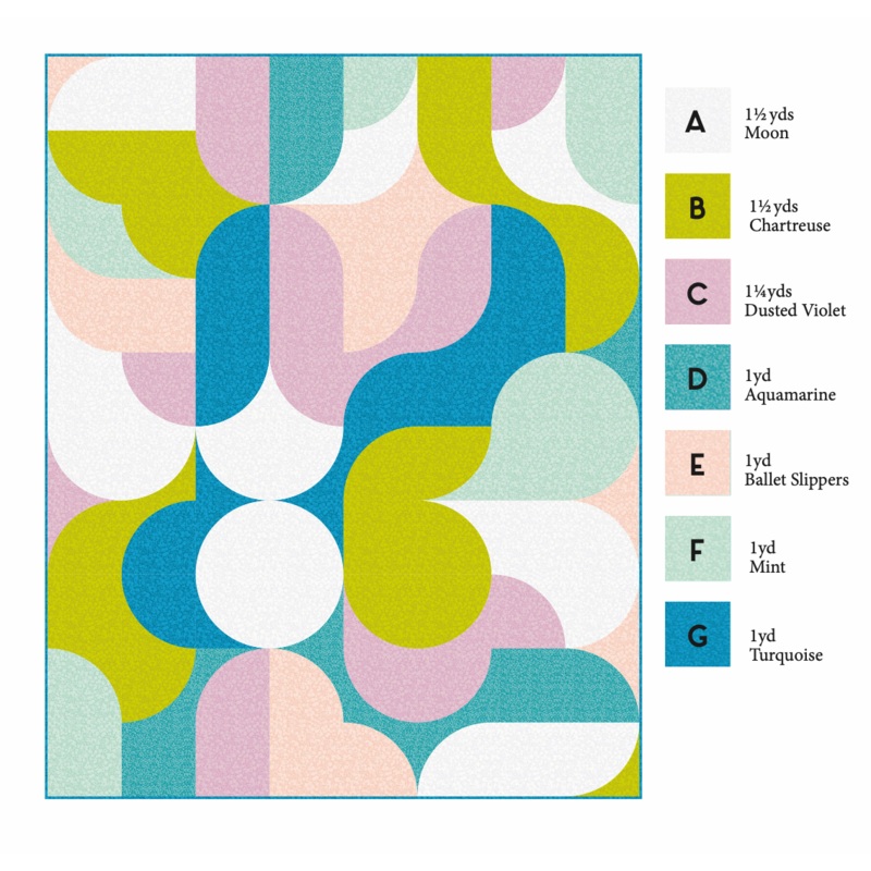 Perpetual emotions quilt kit