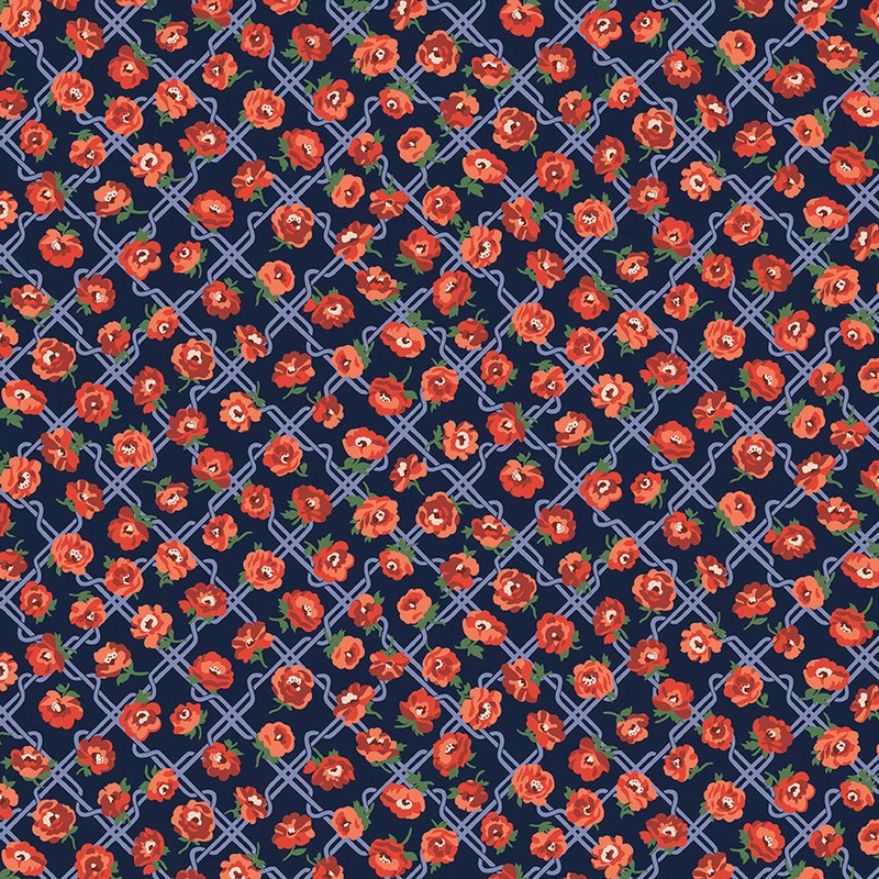 Rosemary Blooms A-Half Yard 18"x44" & Full yard 36"x44"