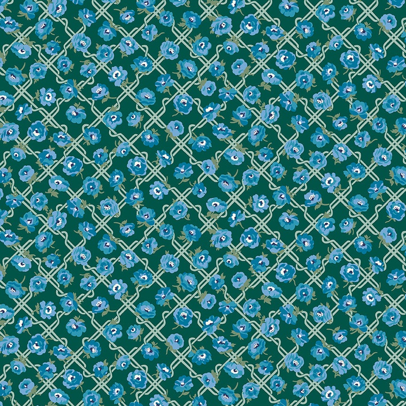 Rosemary Blooms C-Half Yard 18"x44" & Full yard 36"x44"