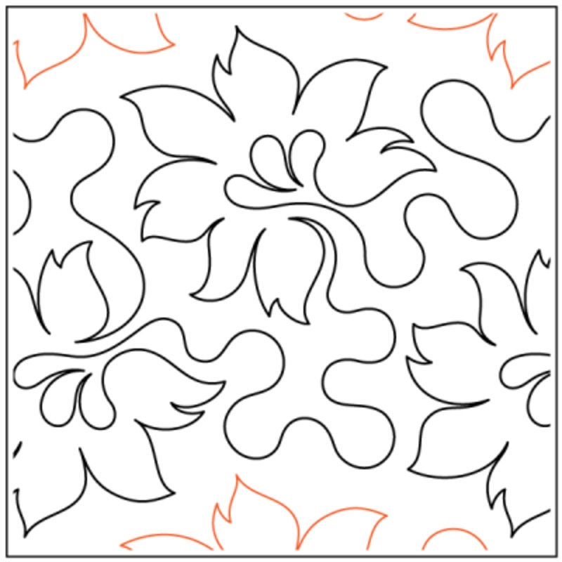 Garden Flower UE  11.5 Paper Pantograph