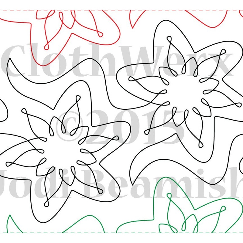 A Gentle Snowfall WL  10 Paper Pantograph