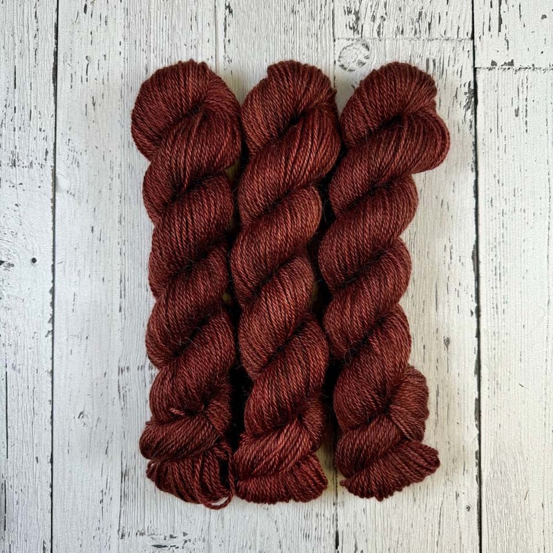 Chili Pepper Chocolate - Revival Worsted - Dyed Stock
