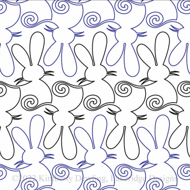 Cottontails  12 Paper Pantograph