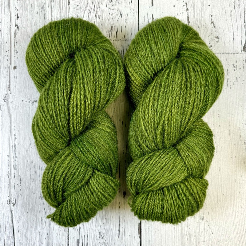 Dune Grass - Heritage Fingering (Batch 7) - Natural Grey - Dyed Stock