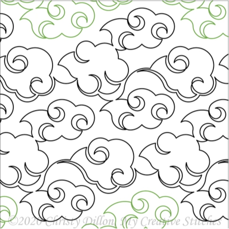 Naruto Clouds  14 Paper Pantograph