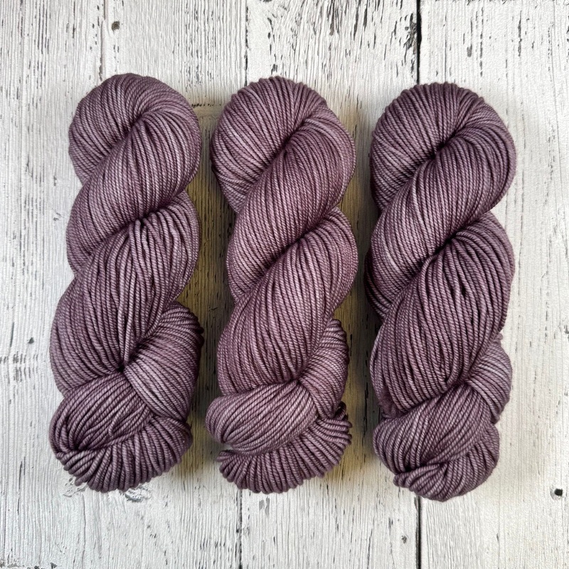 Baby Aubergine - Revival Worsted - Dyed Stock