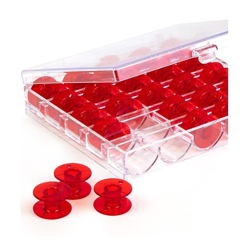 Janome Red Bobbins