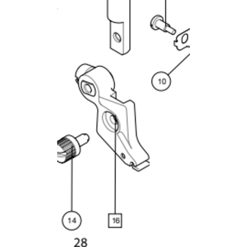 Holder Presser Foot (Ankle) - Designer 1, 2 and more