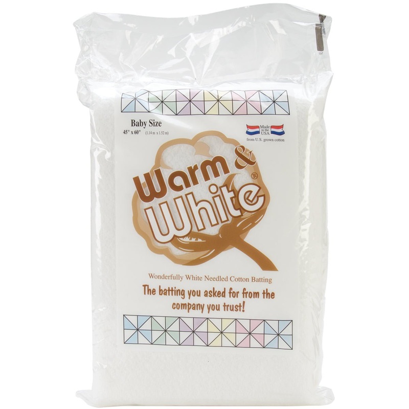 Warm & White Batting- Baby Size - 45 x 60 Bagged (W2423FWN)
