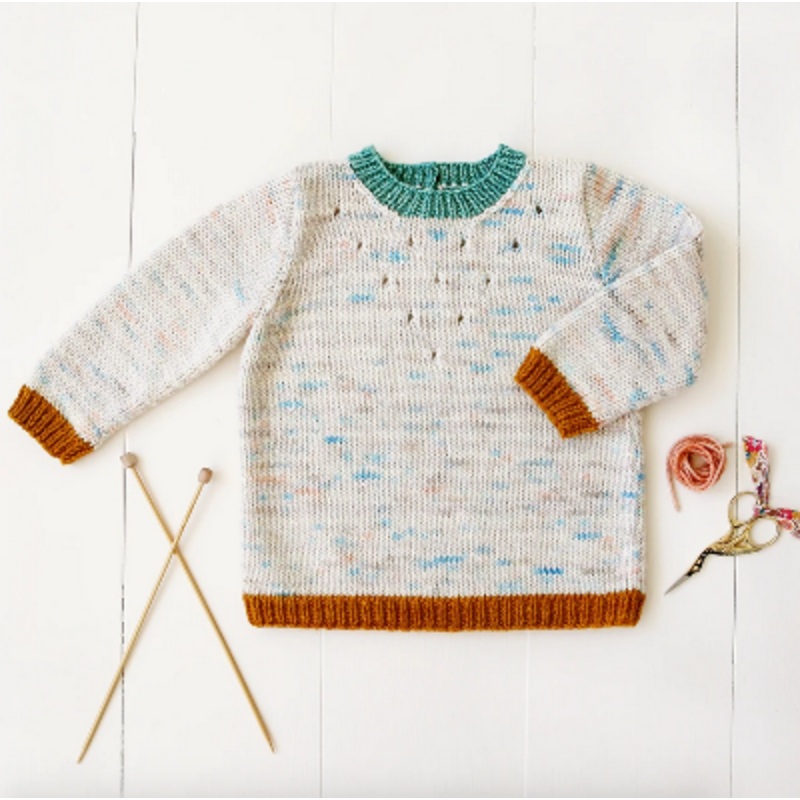 Wiksten Baby + Toddler Iris Pullover Knitting Pattern