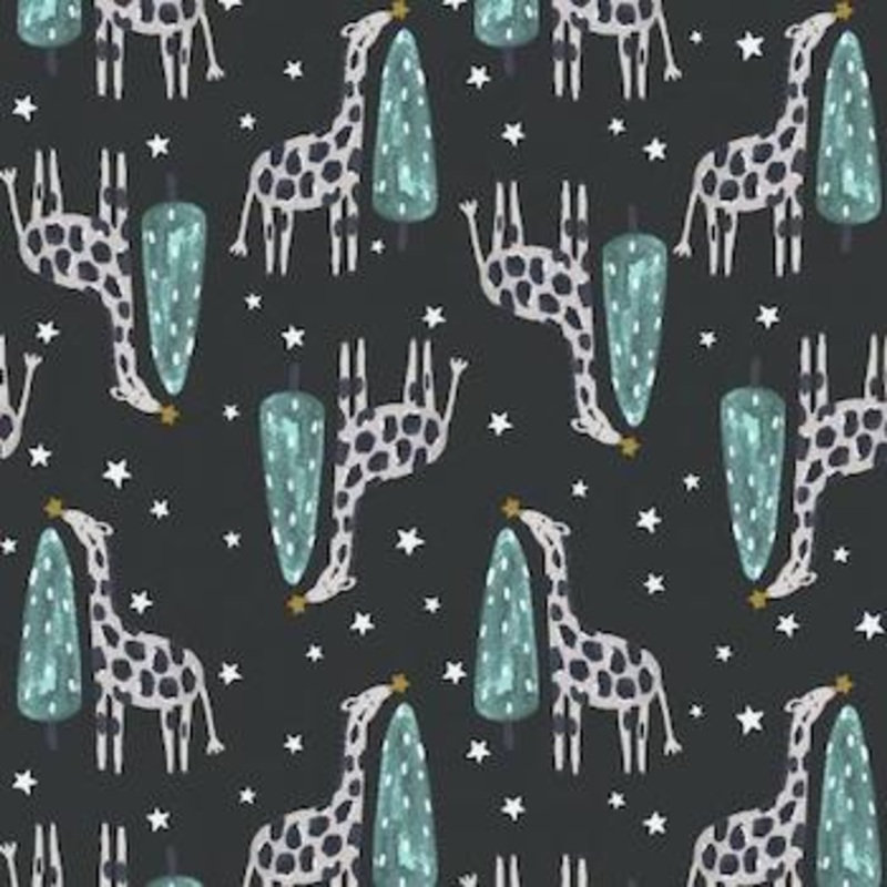 Wish Upon A Star - Aqua Metallic  $12.49/Yard