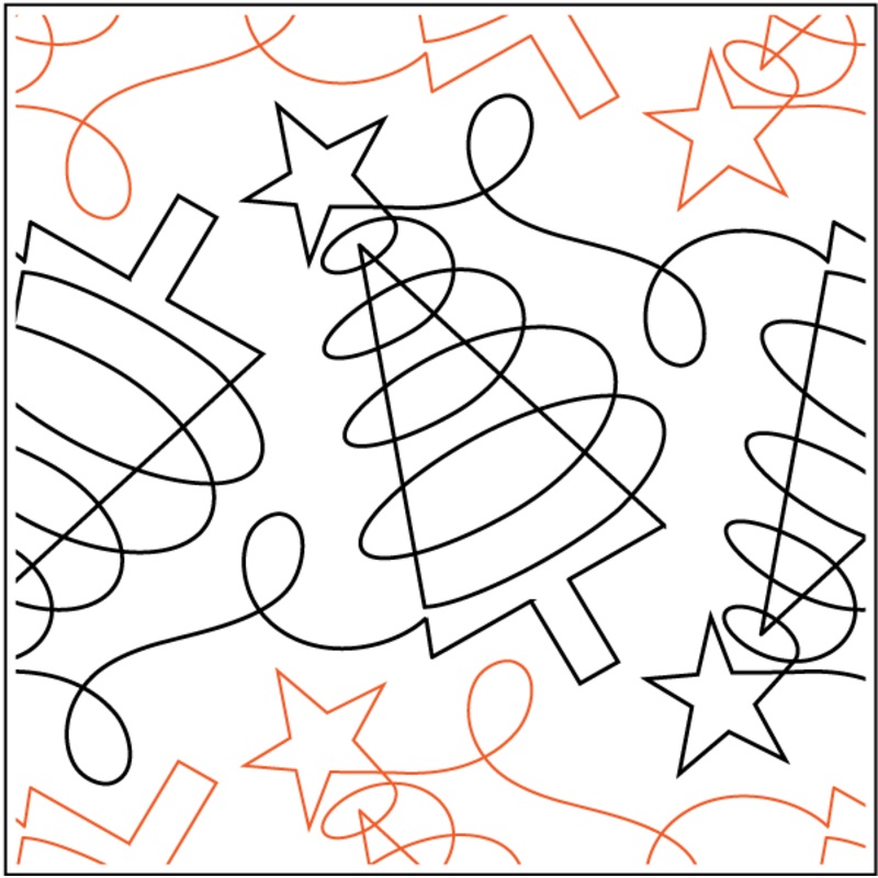 Merry and Bright  9.75 Paper Pantograph