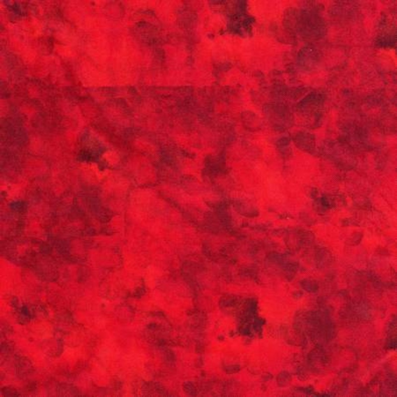 Cherry Solid-Ish Watercolor Texture 108 Cotton (CDX6100-CHERRY) - Sold in UNITS of  metre