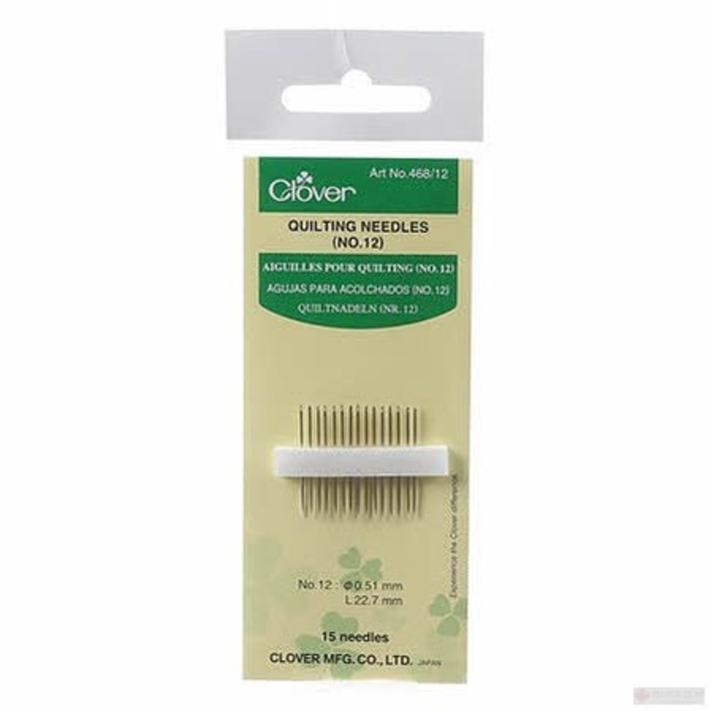 Clover Between/Quilting Needles Size 12