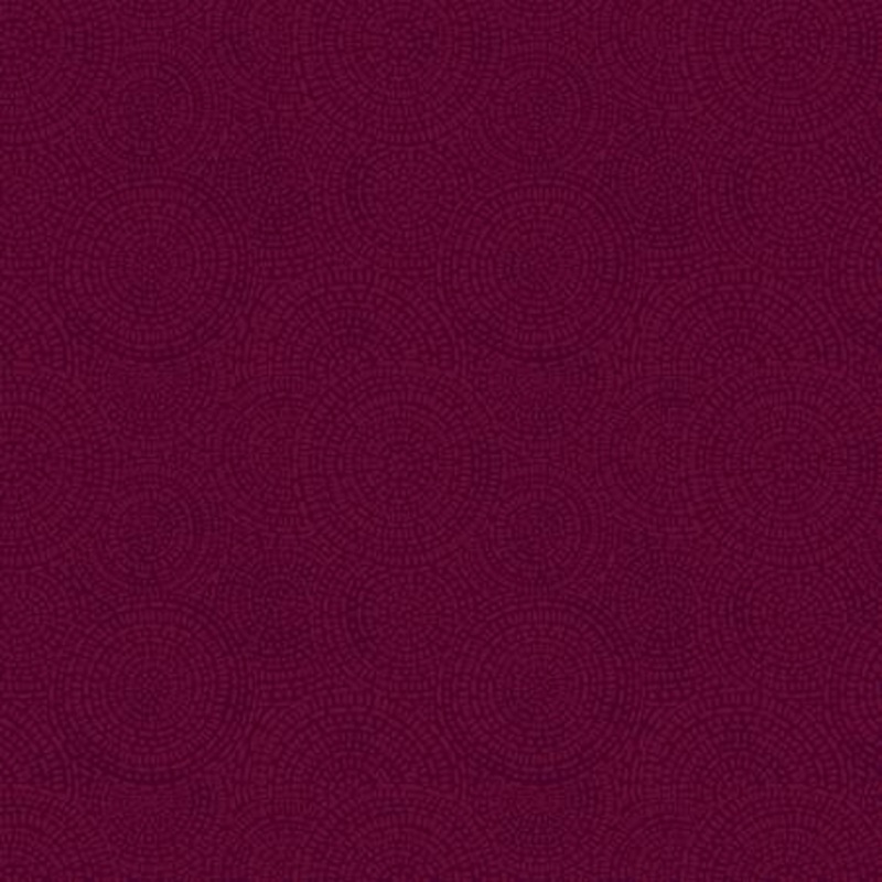 Dark Red Medallion 108 Cotton (BLW24014-DR) - Sold in UNITS of 1/4 Metre