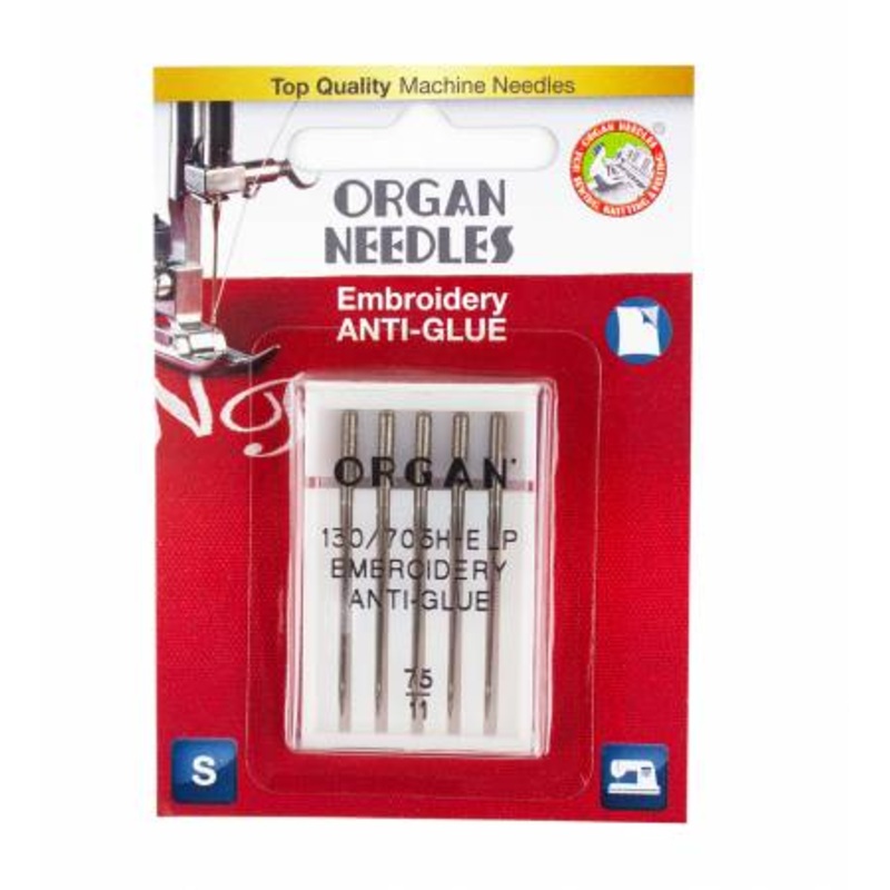 Organ Needles Anti Glue Size 75/11 Blister Pack (5117075BL)
