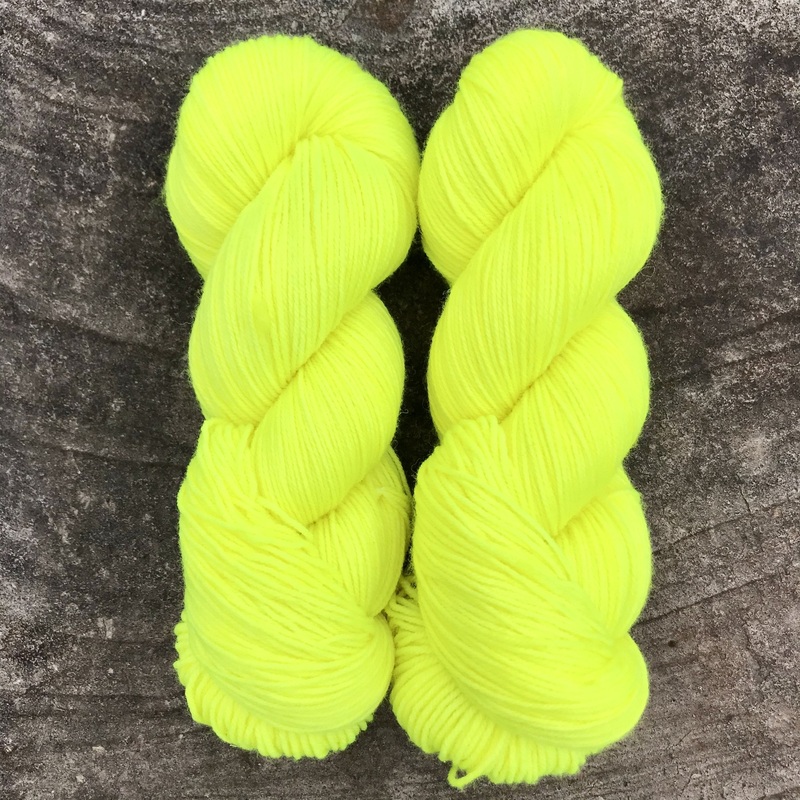 Yellow Light Sabre - Revival Worsted - Dye Lot Ends