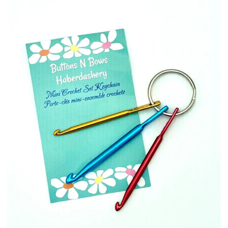 Buttons N Bows Fast Fix Crochet Set 3 pcs