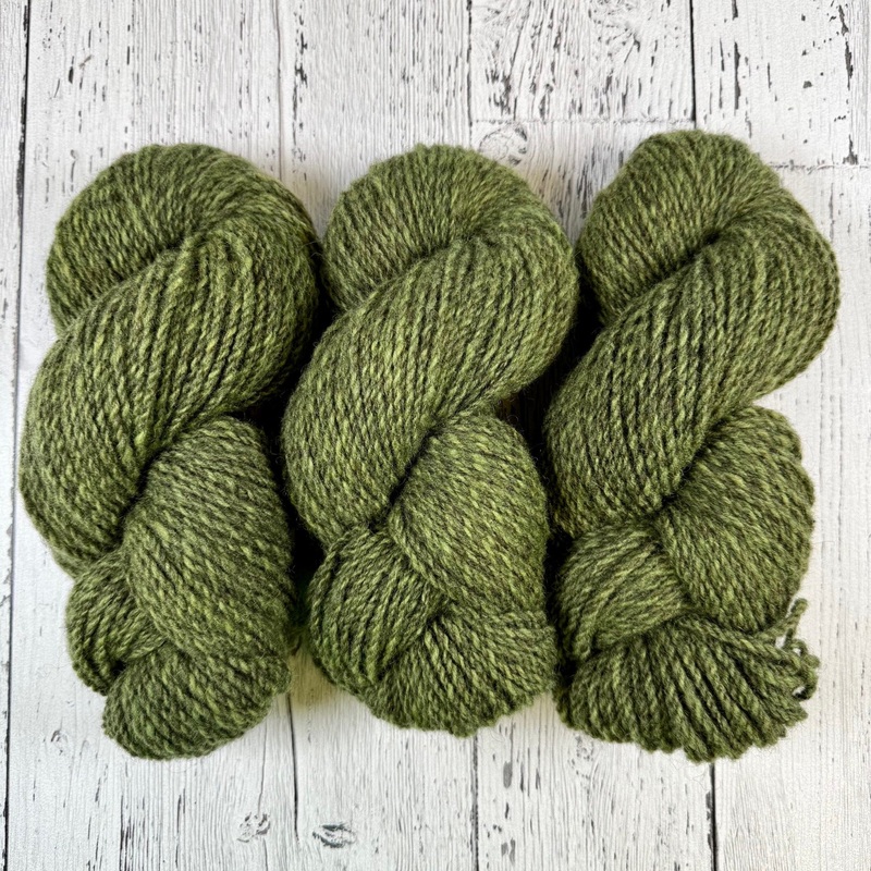 Dune Grass - Heritage Batch 3 Aran Weight - Dyed Stock