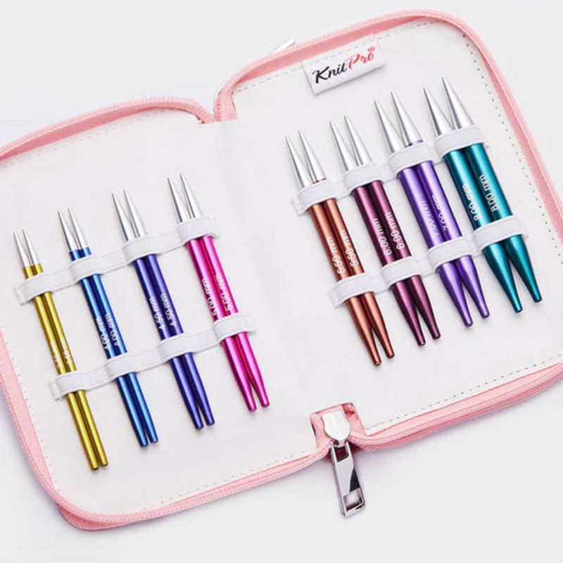 KnitPro Zing Special Interchangeable Needle Set (8 Sizes) - 10 cm / 4