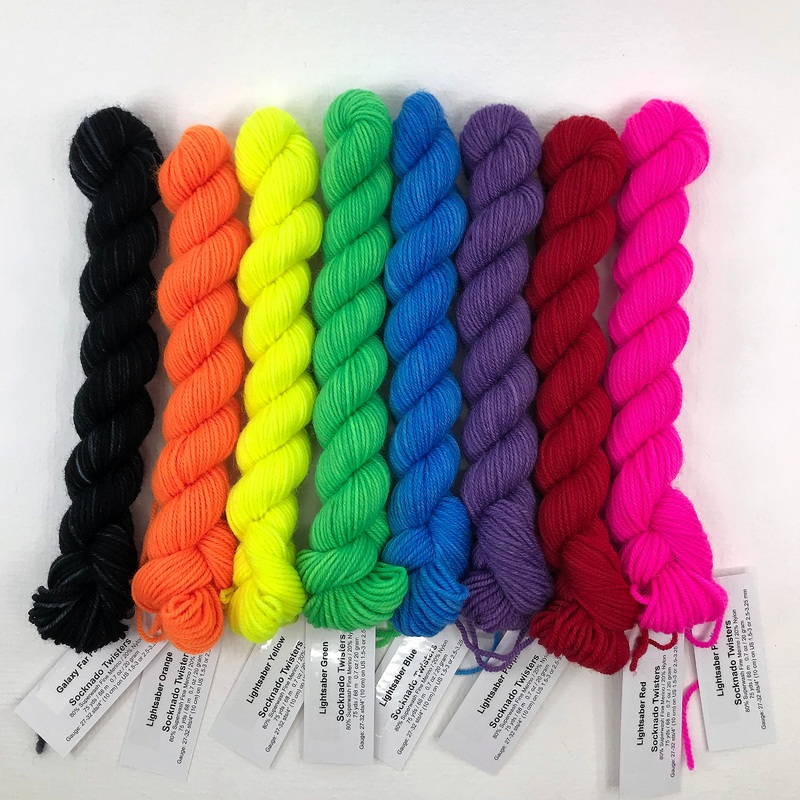 Light Sabre Mini Skein Set - Socknado