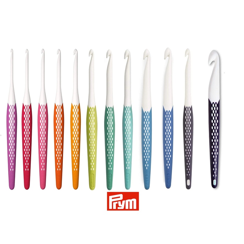 Prym Ergonomic Plastic Crochet Hooks