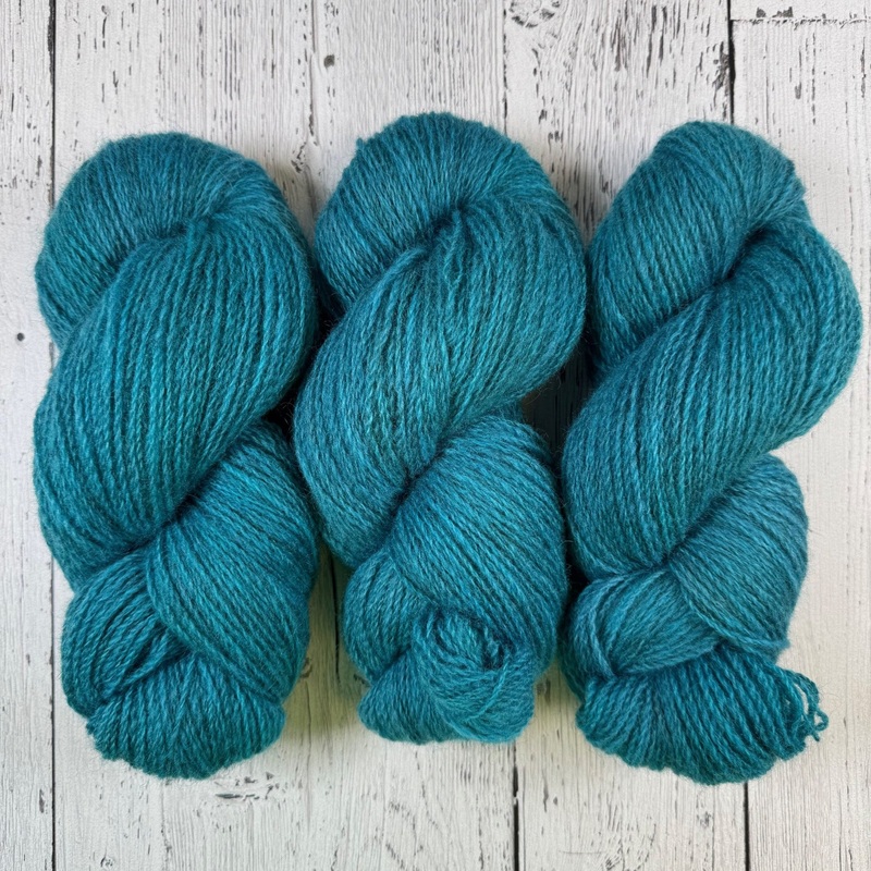 Tropical Getaway - Heritage Fingering (Batch 7) - Natural Grey - Dyed Stock