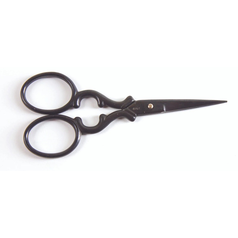 Black Oxide Victorian Scissors 90mm  (3.5)