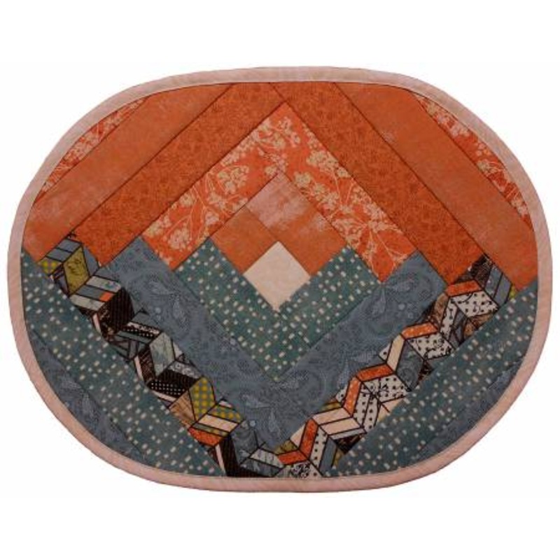 Log Cabin Placemat- Paper Pattern (CLPACV001)