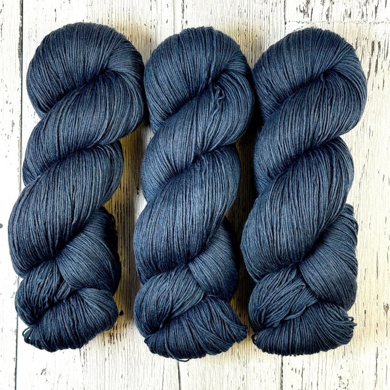 A Midnight Clear - Filigree Lace - Dyed Stock