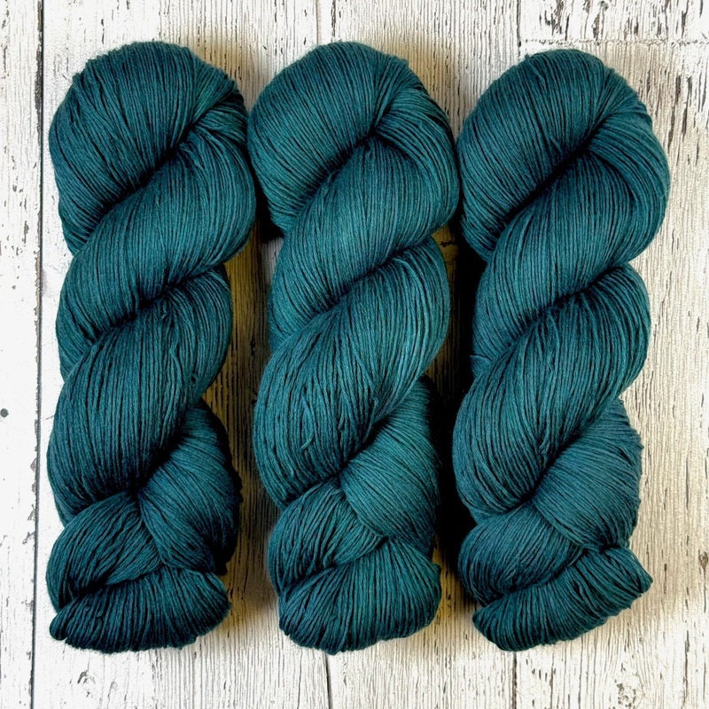 Blue Spruce - Filigree Lace - Dyed Stock