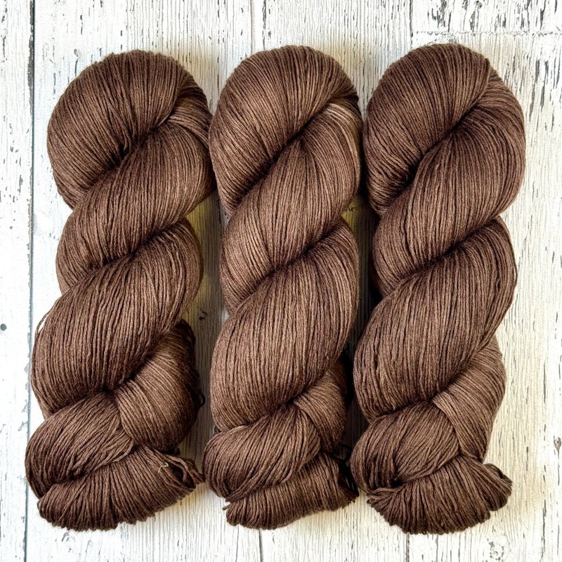 Dark Roast - Filigree Lace - Dyed Stock