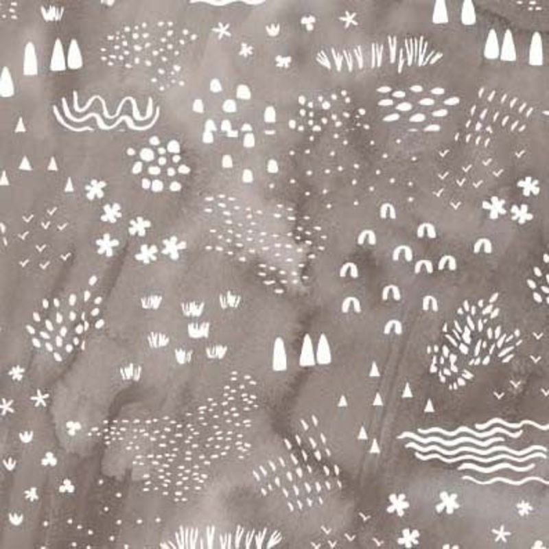 Watermarks - Taupe $13.50/yd-Full Yard & Half Yard & Quarter Yard