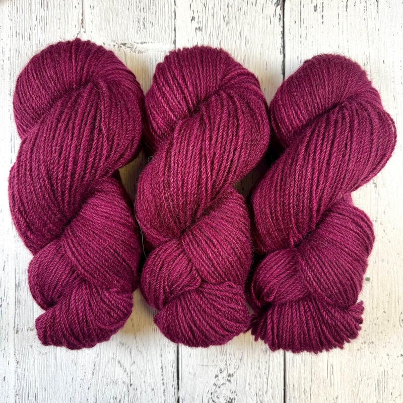 Contented Grapes - Heritage DK (Batch 9) - Natural Grey - Dyed Stock