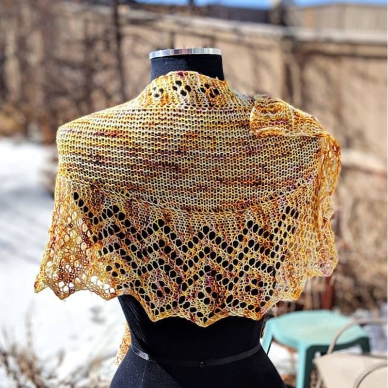 Intro to Orenburg Lace Class-Sat Dec 6 (2pm-4pm)