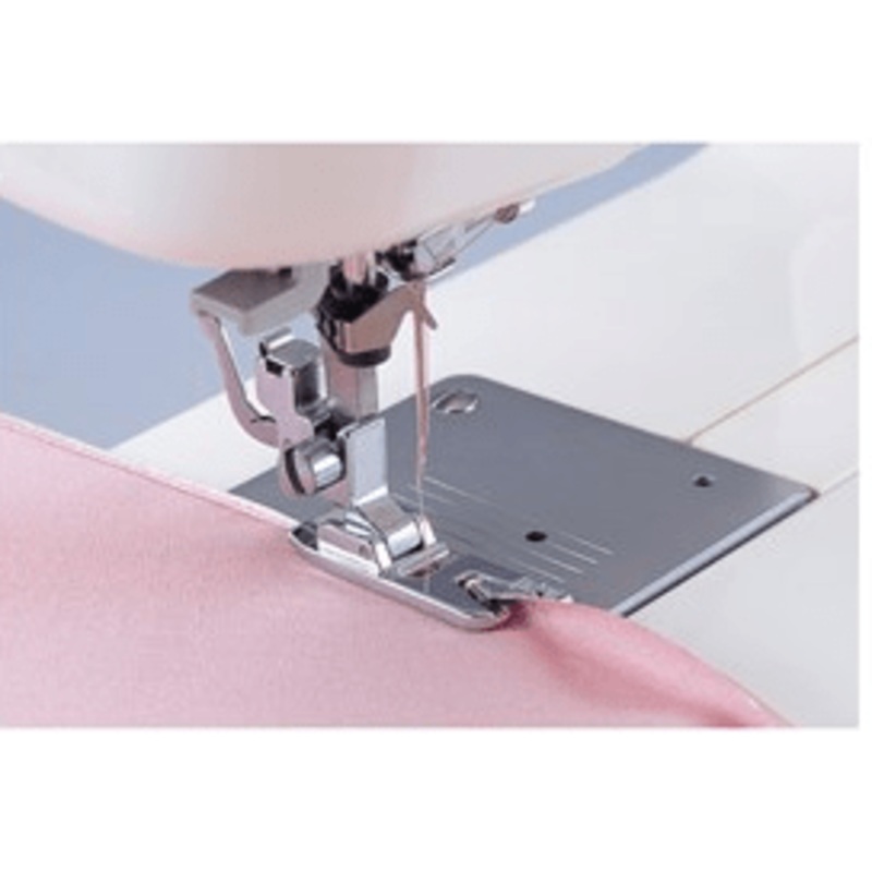 Narrow hem foot, 5mm Narrow hem foot, 5mm (BM, CE, JX, LS, LX, SC, XB, XL, XR models)